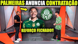 🛑GLOBO ESPORTE PALMEIRAS!! VITOR ROQUE É DO PALMEIRAS! PODE COMEMORAR! NOTÍCIAS DO PALMEIRAS