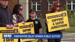 Firefighter Delay Sparks Public Outcry in Jamestown, NY