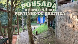 Pousada com  ótimo preço e pertinho de Curitiba. Pousada Recanto Berço das Águas.