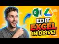 How to Upload and Edit Excel Files in Google Drive