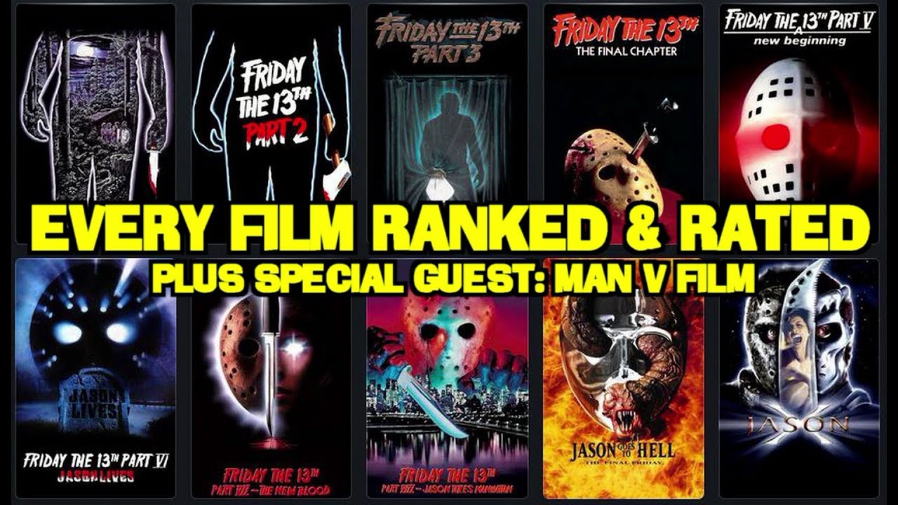 Friday The 13th Franchise - Every Movie RANKED & RATED - YouTube