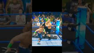 WWE 2K22 JOHN CENA SAVED ROMAN REIGNS FROM BROCK LESNAR #shorts #trending #viral #wwe