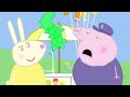 peppa pig makes the best sand castle peppa pig official family kids cartoon