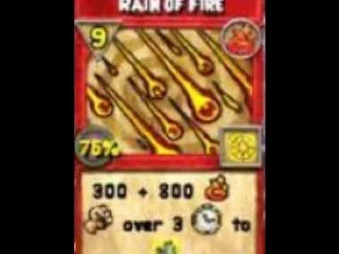 Wizard101 All Fire Spells Youtube