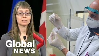 Coronavirus outbreak: Alberta official "encouraged" to see fewer daily COVID-19 cases | FULL