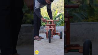 How To make Wooden cycle, Easy To Make #shorts