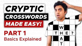 How To Solve Cryptic Crosswords For Beginners Part 1 Basics Explained