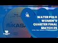 (Full Event) Water Polo | Women |  Italy vs France | #finabudapest2022