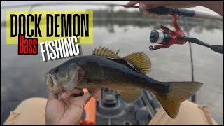 Dock Demon Bass Fishing on the Old Town Autopilot in Florida