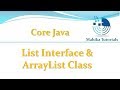 Core Java 84 -List Interface and ArrayList Class