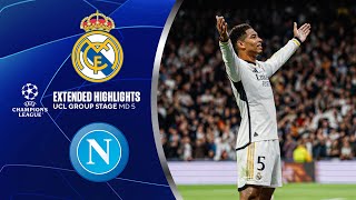 Real Madrid vs. Napoli: Extended Highlights | UCL Group Stage MD 5 | CBS Sports Golazo