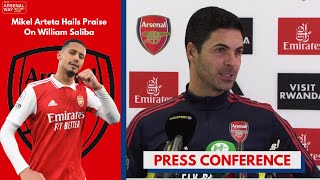 "IMMEDIATE IMPACT" Mikel Arteta Praises William Saliba | Arsenal v Bournemouth | Press Conference