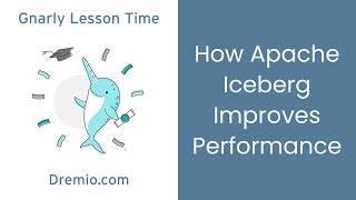 GLT #6 - How Apache Iceberg Improves Performance over Hive or Parquet tables