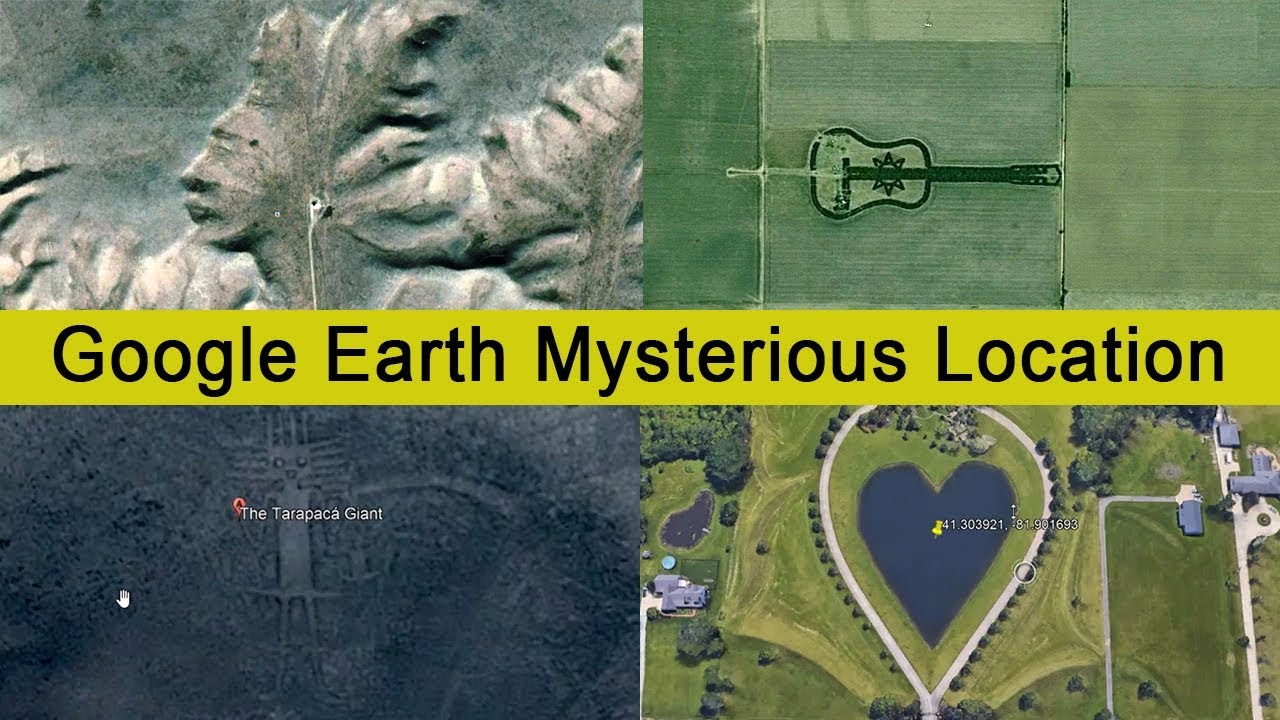 Google Earth पर द ख य अन ख जगह Google Map Secrets Mysterious