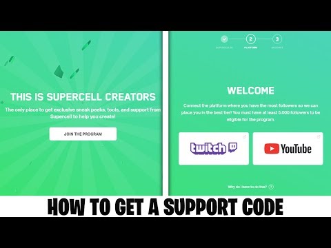 How To Get A Supercell Creator Code!