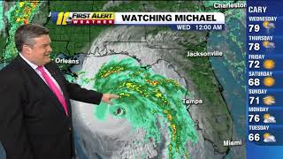 Hurricane Michael path: Strong Category 4 storm nears Florida Panhandle
