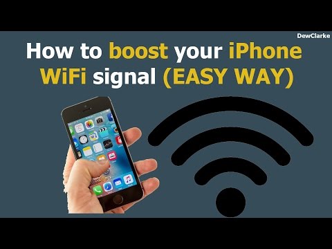 How to boost your iPhone wifi signal How to boost your iPhone wifi signal