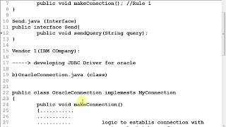 5 Advanced java tutorial | JDBC | Software Specification | Type 1 Driver | adv java