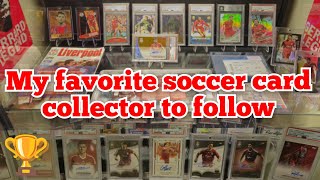 My favorite soccer card collector to follow! - Playing days, legends, cards, tickets, programs