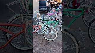 Super clean Lowrider Bikes | Bikeclub Chicano Image at Riverside California #lowriderbike #lowrider