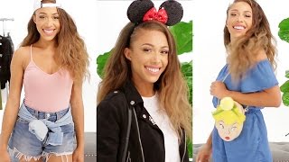 3 Disneyland Outfits With Jaleesa Moses | What to Wear | Disney Style