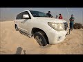 Desert Off-road Driving Training on Land Cruiser