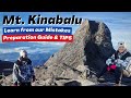 GUIDE to Climbing MOUNT KINABALU - Packing List, Preparation, Tips! (Q&A)