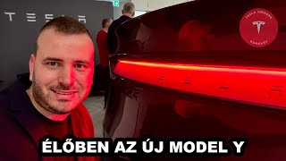 Budapesten az MODEL Y JUNIPER I Első tapasztalatok az új TESLA SUV-ról