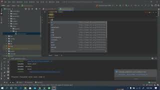 Rails project using RubyMine IDE to print hello and current time.