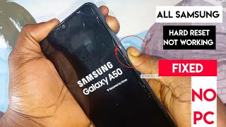 Samsung A50, A51, A32, A21, A21s A71 Hard Reset/Not working FIXED
