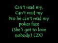 Poker Face - Lady Gaga (Lyrics)