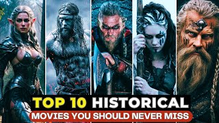 Top 10 Best Historical Films On Netflix, Amazon Prime, Apple TV | New Movies Of 2023 | Top10Filmzone