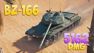 BZ-166 - 4 Frags 5.1K Damage - Not an elite! - World Of Tanks