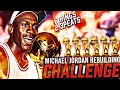 THE MICHAEL JORDAN REBUILDING CHALLENGE IN NBA 2K21 | 6 RINGS 2 3-PEATS!!