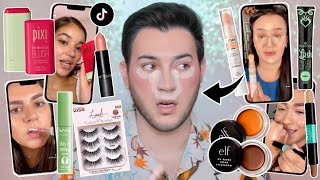 Testing viral drugstore makeup Tik Tok made me buy... so YOU dont have to
