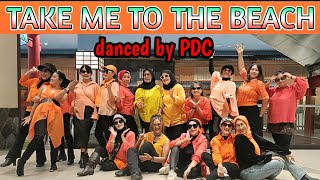 Take Me to The Beach line dance, danced by PDC(INA)