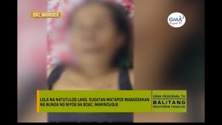 Balitang Southern Tagalog: Lola, Nabagsakan ng Buko sa Mukha