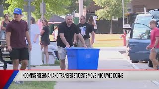 Move in day at UWEC