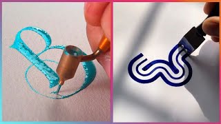 Satisfying Calligraphy That Will Relax You Before Sleep ▶5