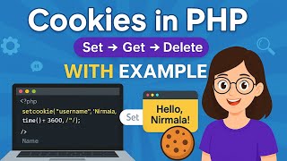 PHP Cookies Explained | Set, Get & Delete Cookies in PHP | Full Tutorial for Beginners