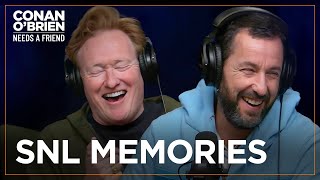 Conan Remembers Meeting Adam Sandler | Conan O'Brien Needs A Friend