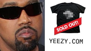 Kanye West Offensive T-Shirts SOLD OUT before Yeezy.Com Shutdown