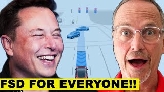 Elon: EVERYONE Gets FSD--THIS WEEK!!