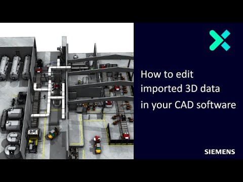 How To Edit Imported 3D CAD Data : STEP–IGES–Solidworks–Inventor–Creo ...