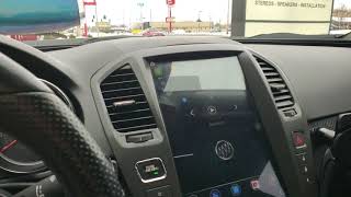 12.8-in Tesla tablet with backup camera installed @reckless radio