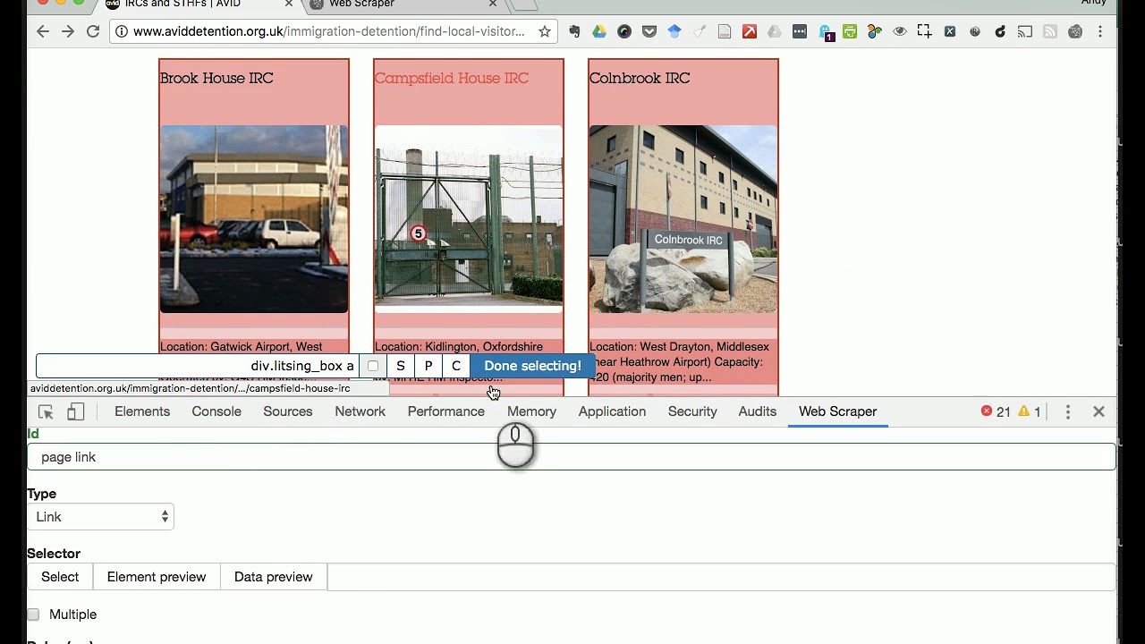 Webscraper Io Walkthrough Youtube