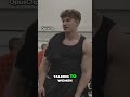 Connor Sinann Conquers His Fears of Leg Day and Women! 🏋️‍♂️💪 #gym #lifting #funny#shorts #short