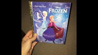 Disney Frozen Little Golden Book Elsa Anna Bedtime Readers