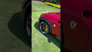 Ferrari Purosangue launch spec at Car Week #ferrari #purosangue #carweek