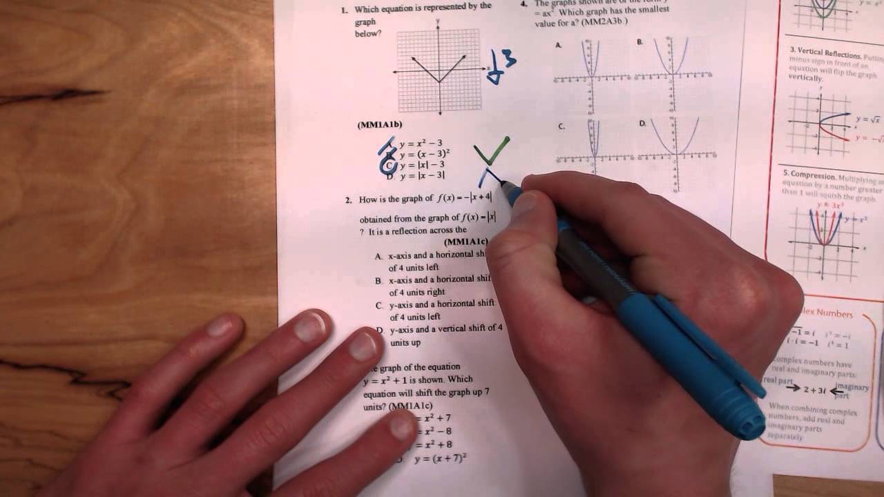 Transformations Practice Worksheet